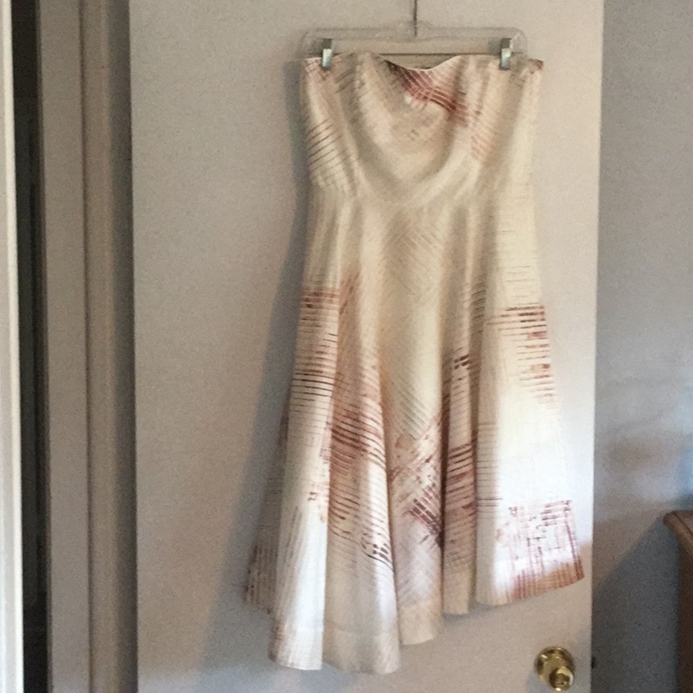 WHBM Strapless dress